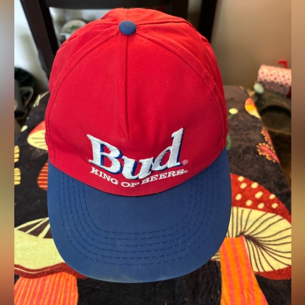 Vintage Budweiser Snap Back Trucker Dad Hat